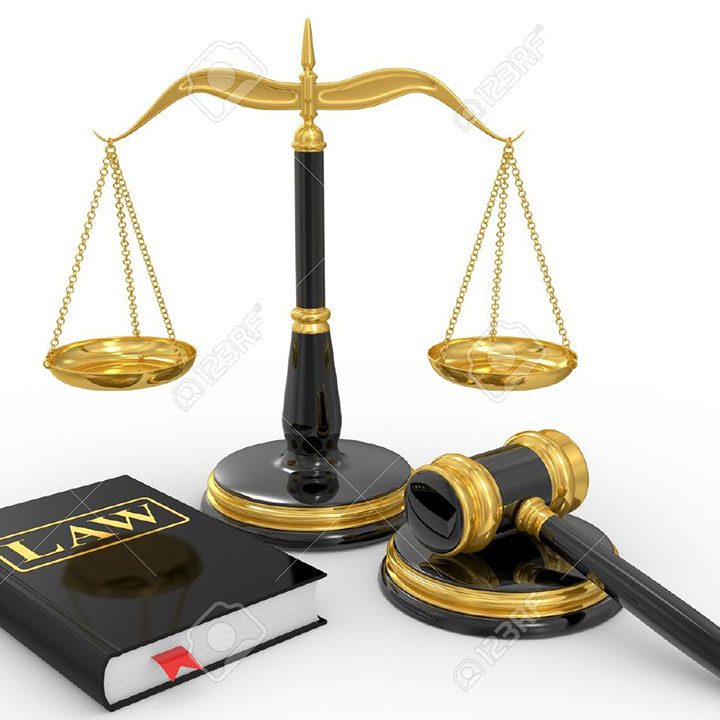 8781568-legal-gavel-scales-and-law-book-on-a-white-background-Stock-Photo1