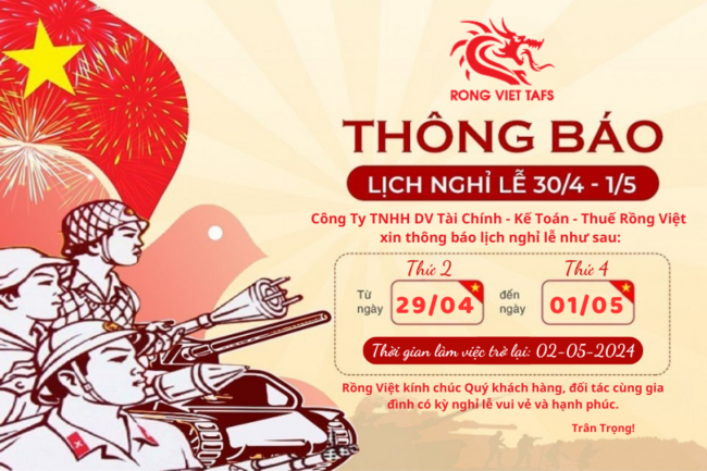 Thông Báo Lễ 3004 – 0105